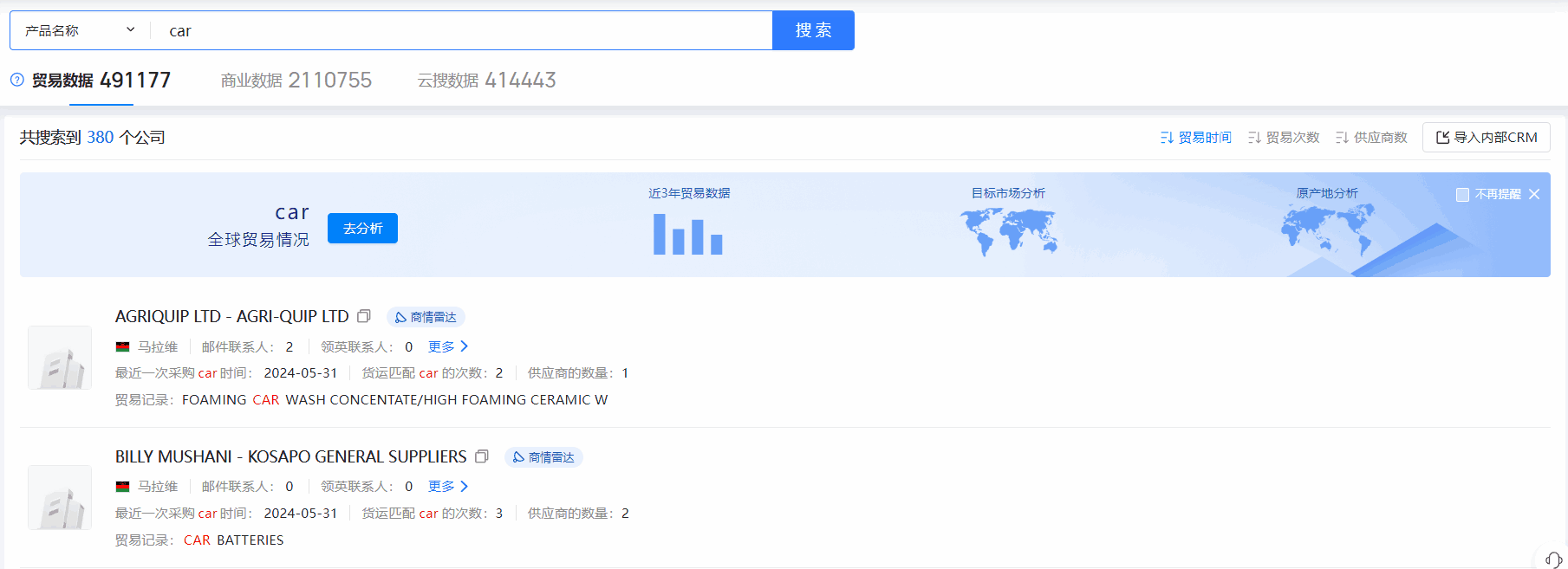 马拉维海关数据,海关数据,DDpay钱包海关数据